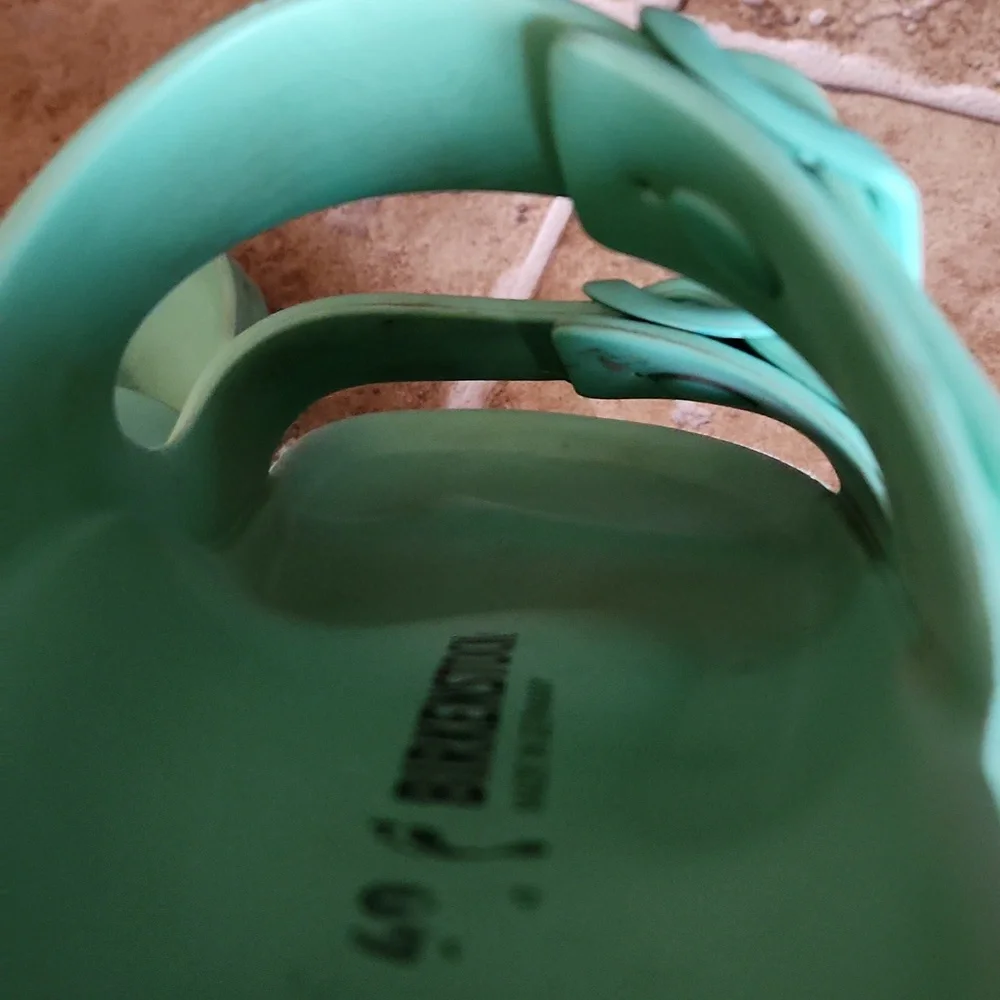 Birkenstock Womans Mint Green Sandals Size EUR 40 - Picture 12 of 14